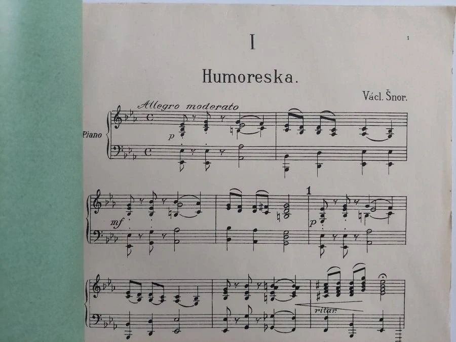 Václav Šnora Klavírní skladby