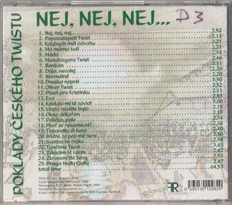 CD Poklady českého twistu