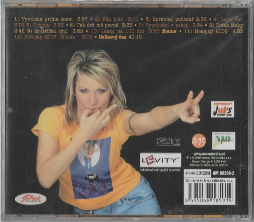 CD Věra Patt - Vyvolená príma snem