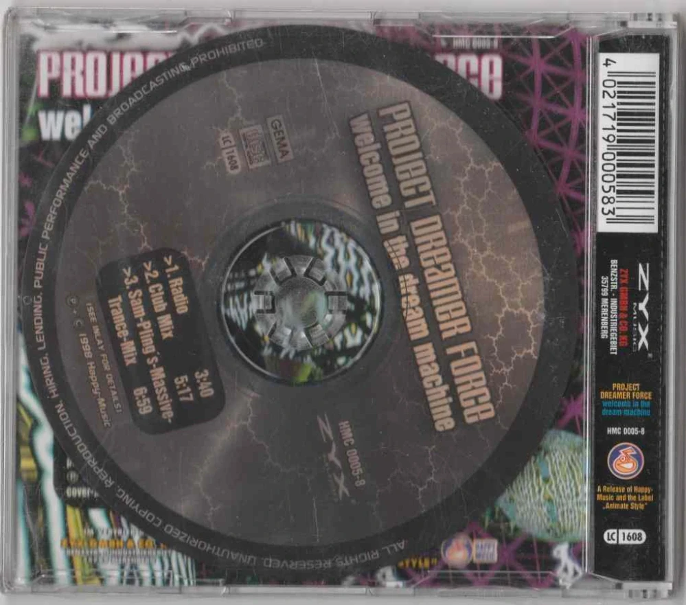 CD Project Dreamer Force - Welcome in the dream machine