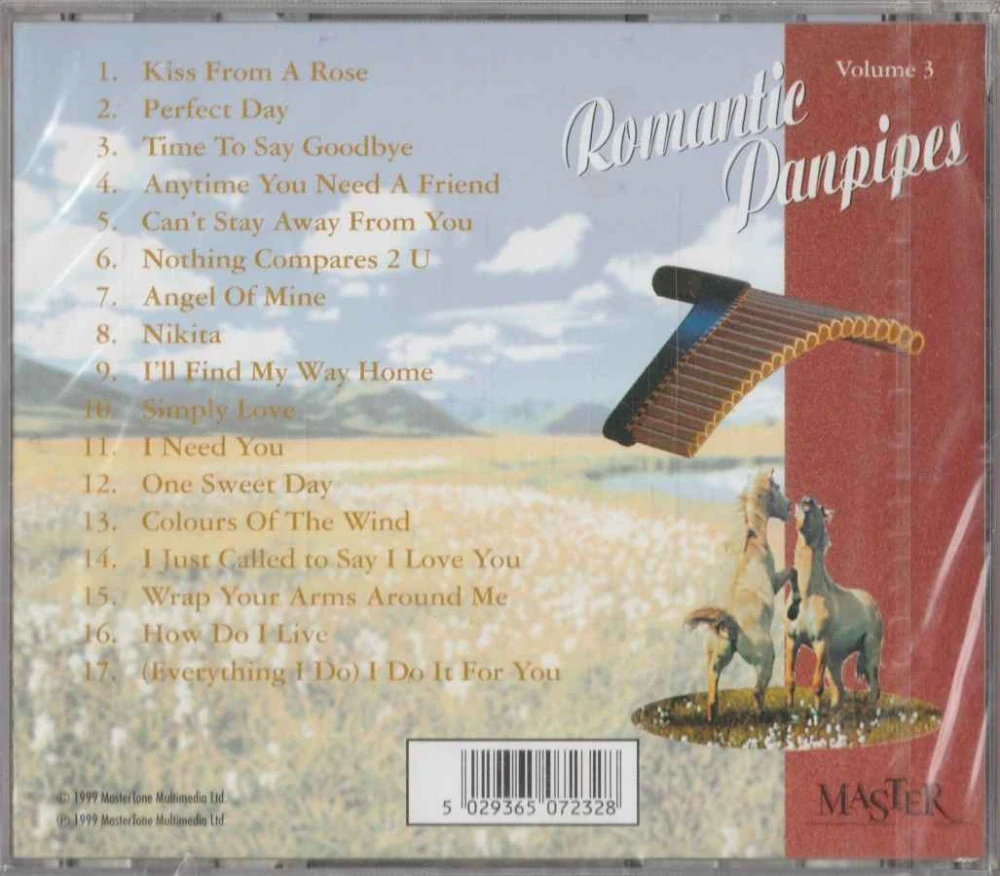 CD Romantic Panpipes volume 3