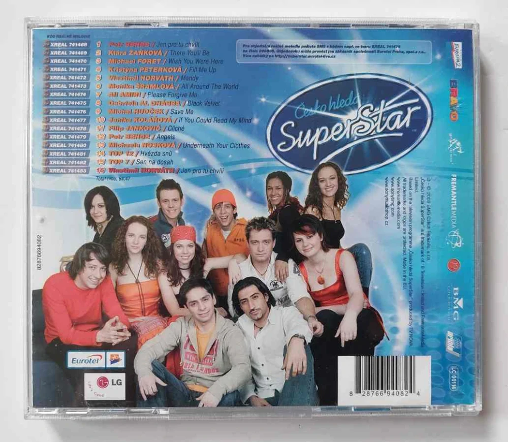 CD Česko hledá Superstar TOP 12