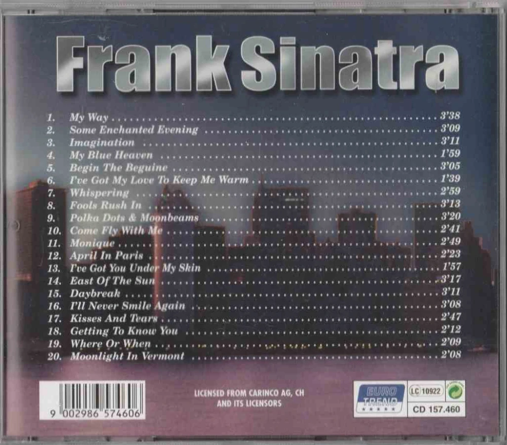 CD Frank Sinatra - My Way 