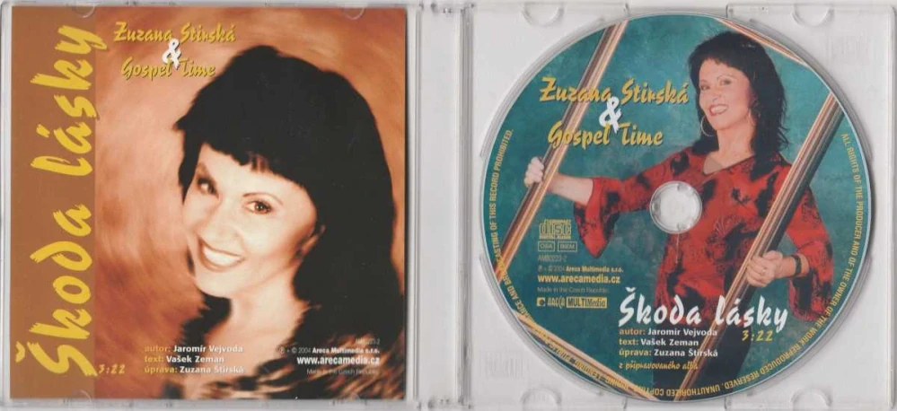 CD Zuzana Štirská & Gospel Time - Škoda lásky Singl