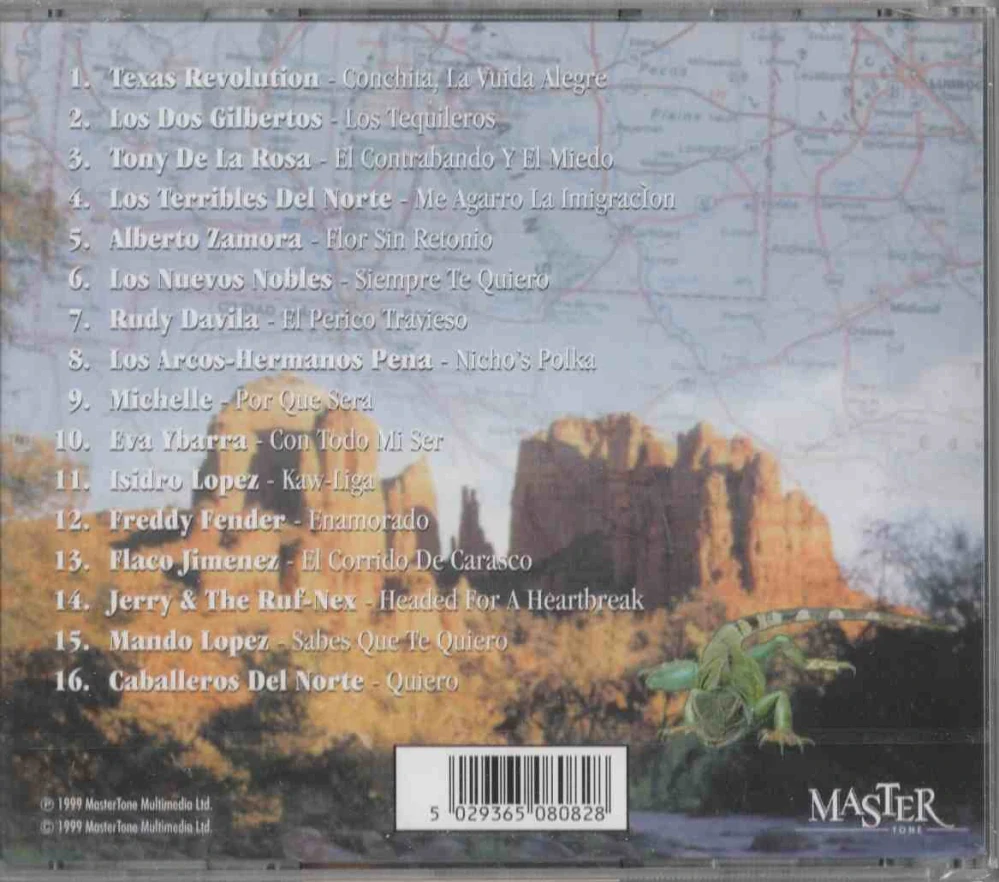 CD TEX MEX - CROSS-BORDER MUSIC FROM TEXAS AND MEXICO