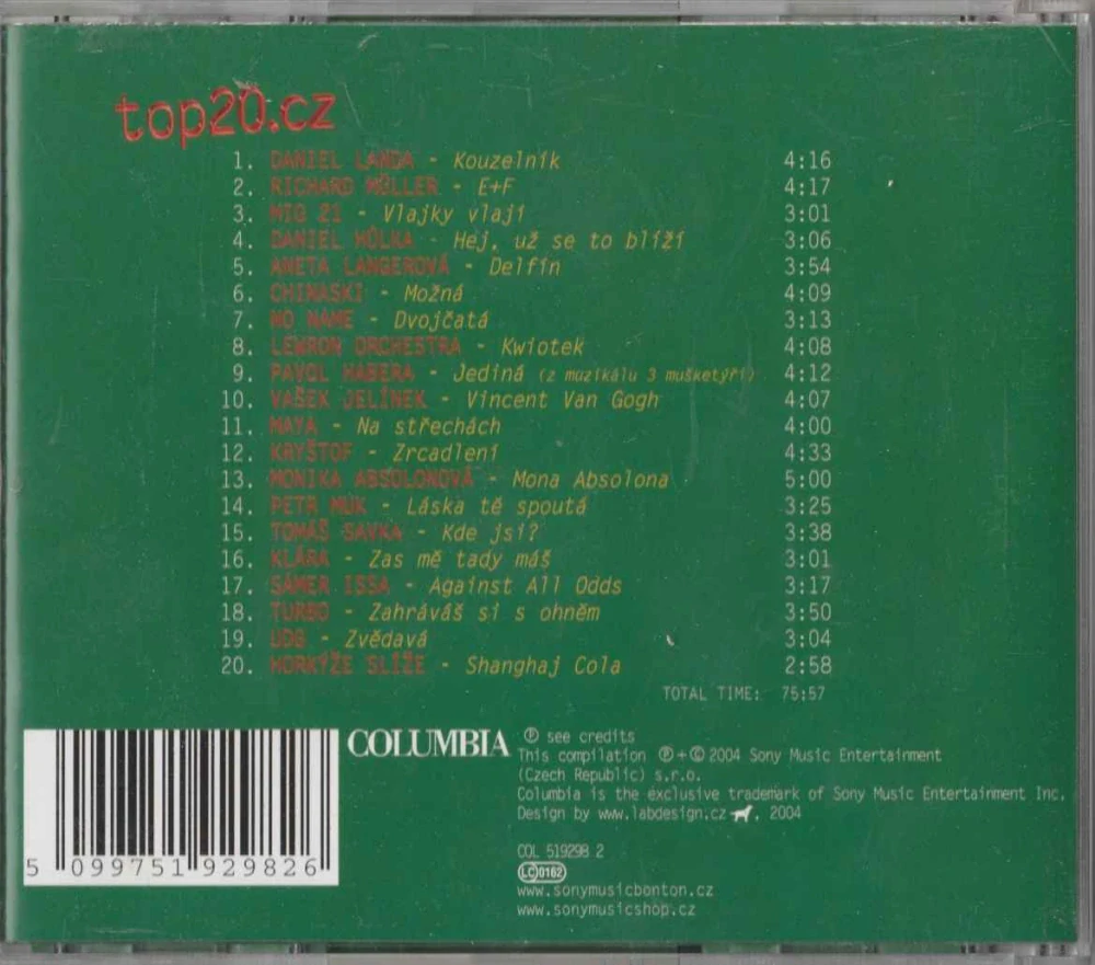 CD Top20.cz 2004