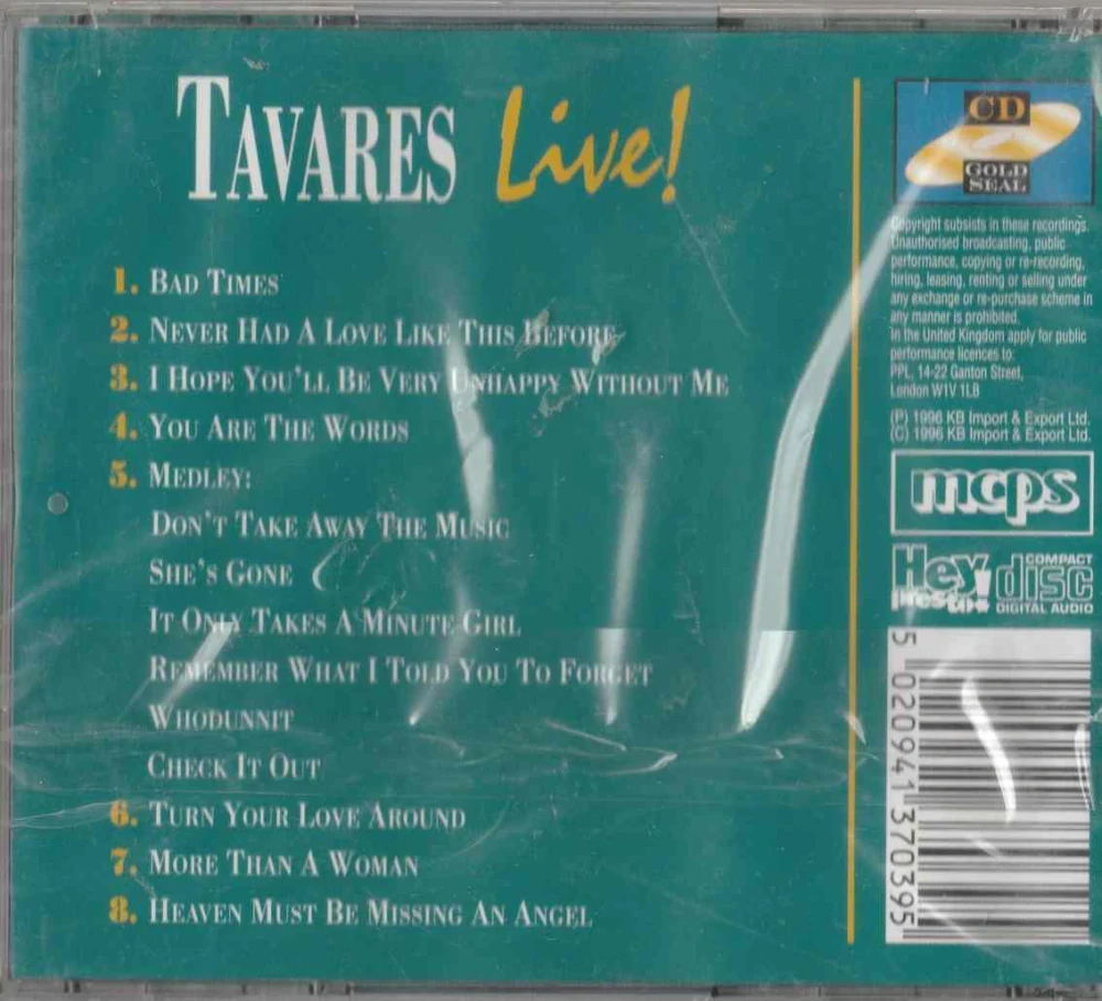 CD Tavares Live!