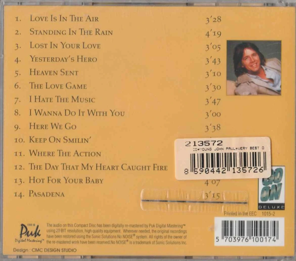 CD John Paul Young - The very best of