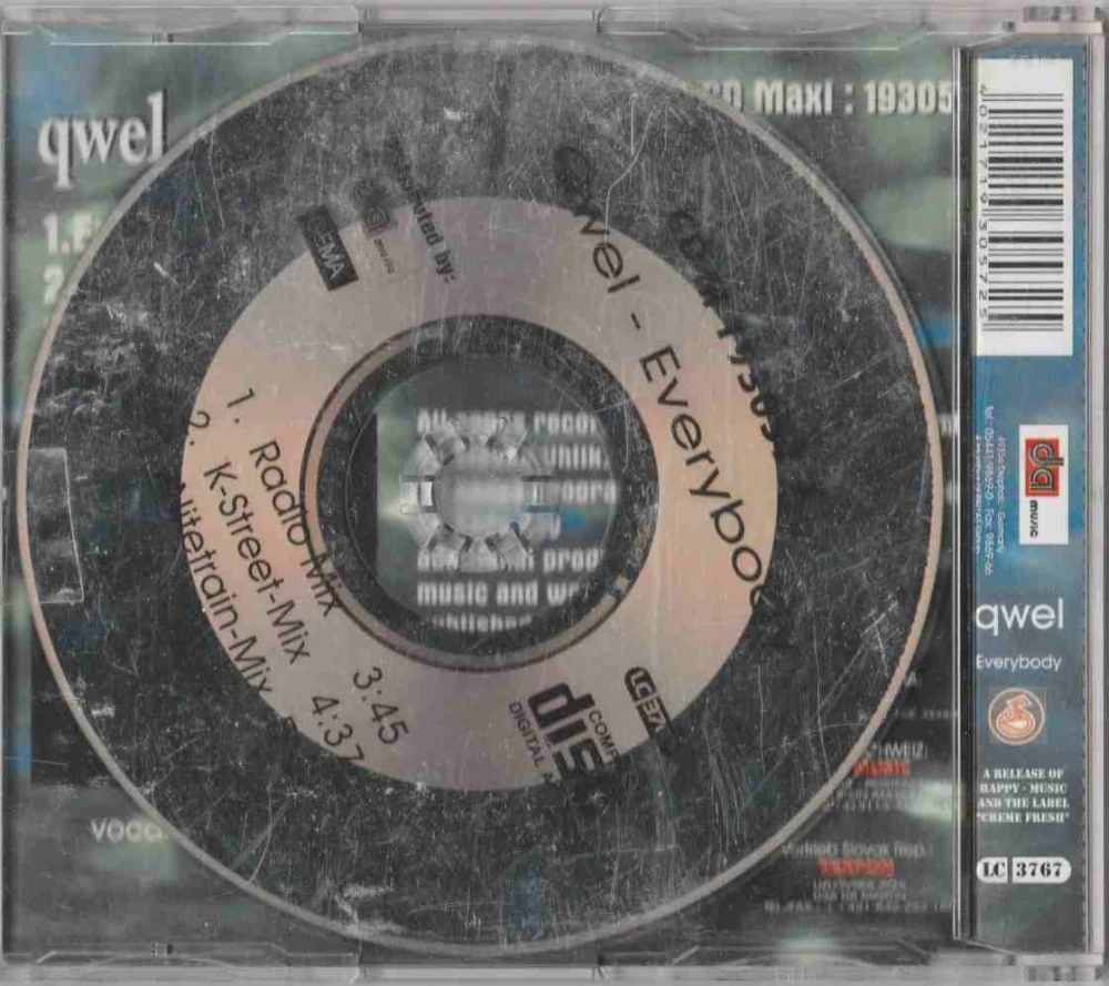 CD Qwel - Everybody (Maxi Single)