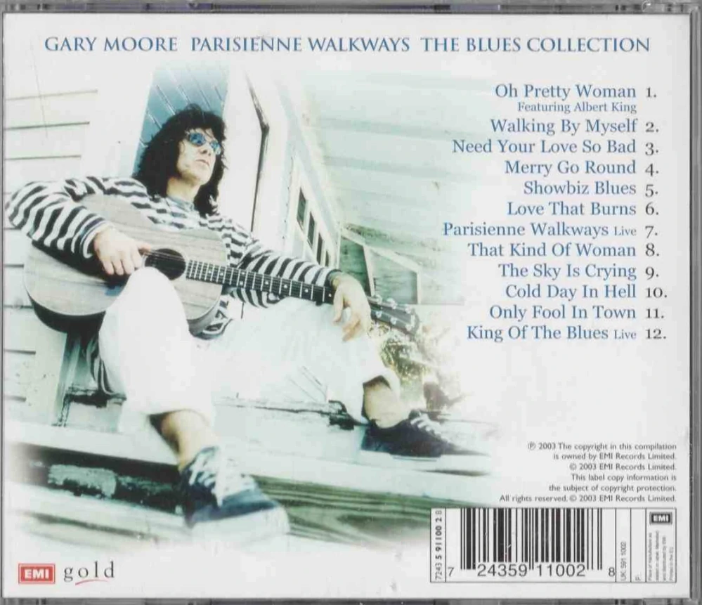 CD Gary Moore - Parisienne Walkways The Blues Collection