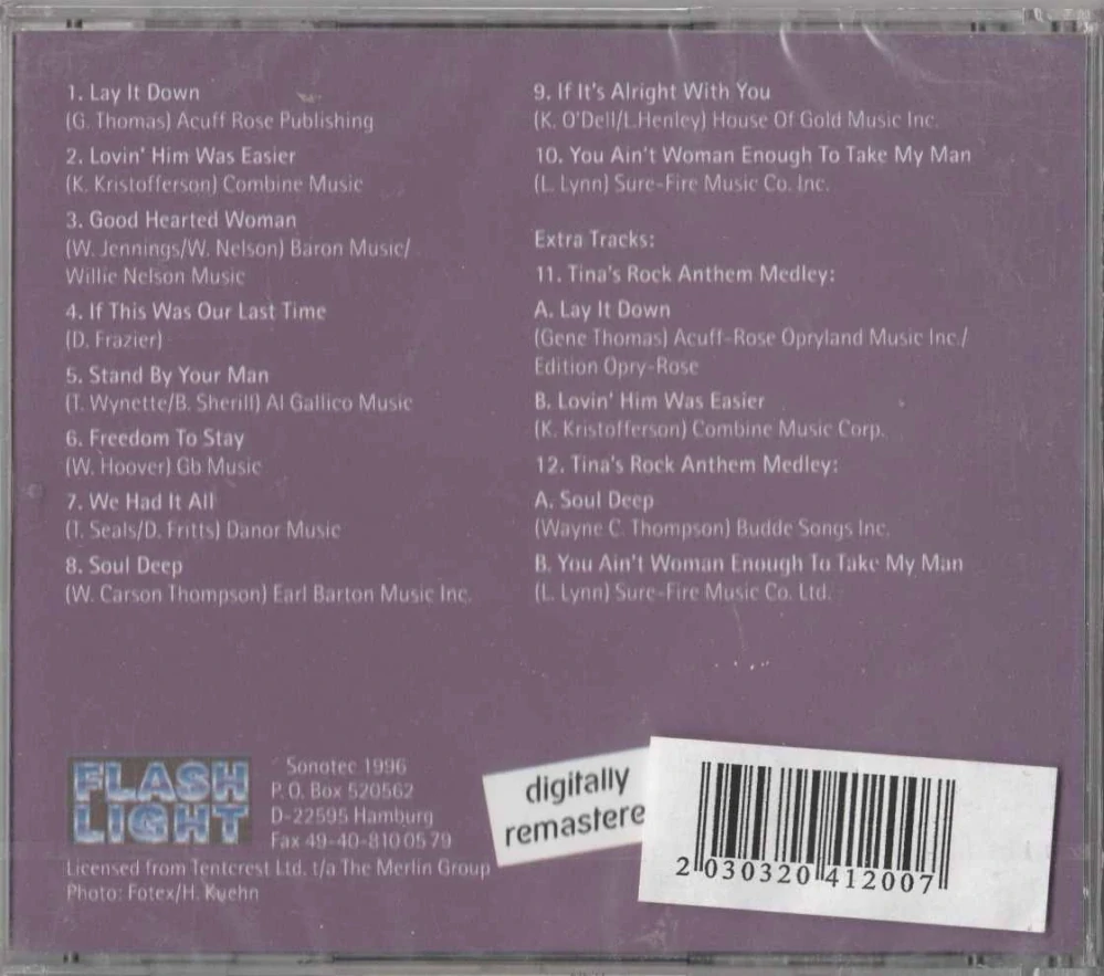 CD Tina Turner - Soul Deep