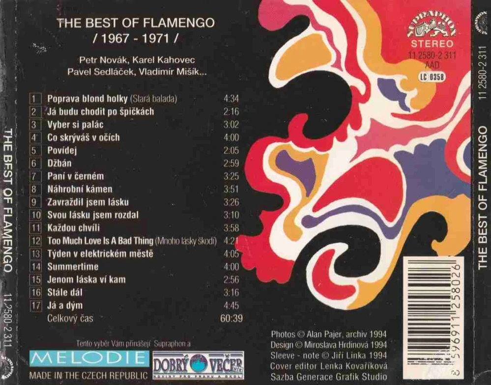 The best of Flamengo 1967 - 1971 Petr Novák , Karel Kahovec