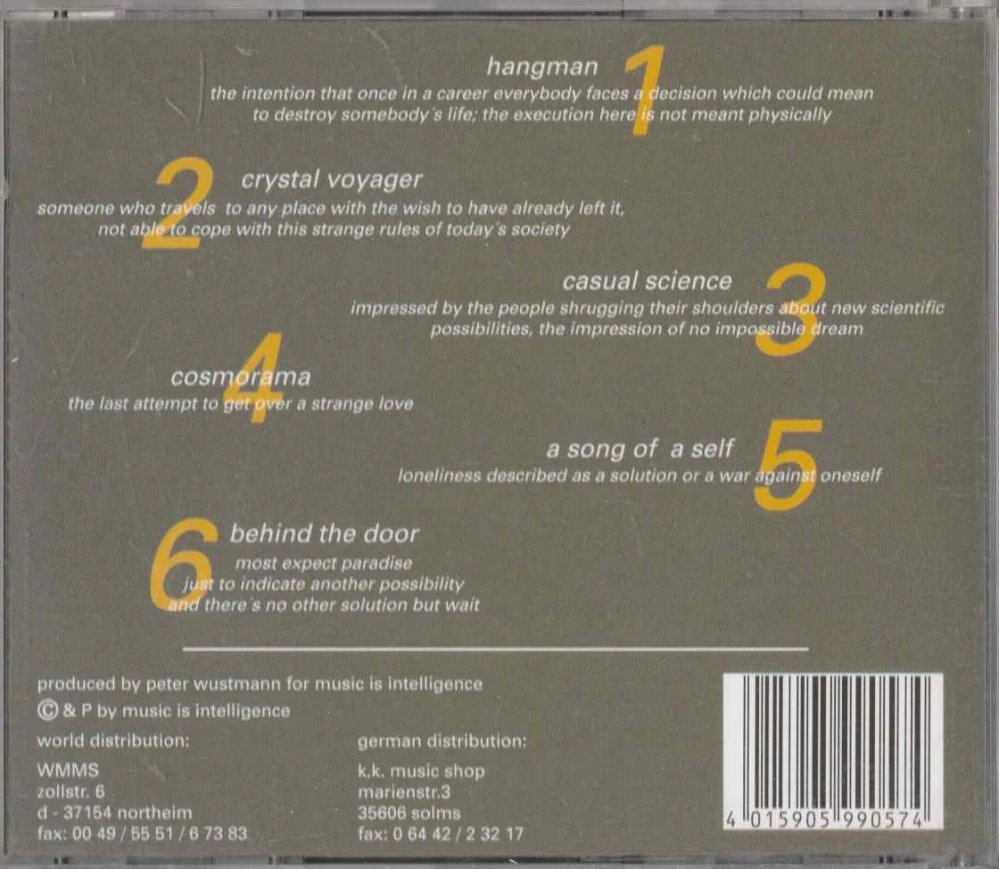 CD Tea In The Sahara - Behind The Door