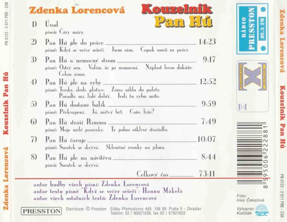 CD Zdenka Lorencová - Pan Hú