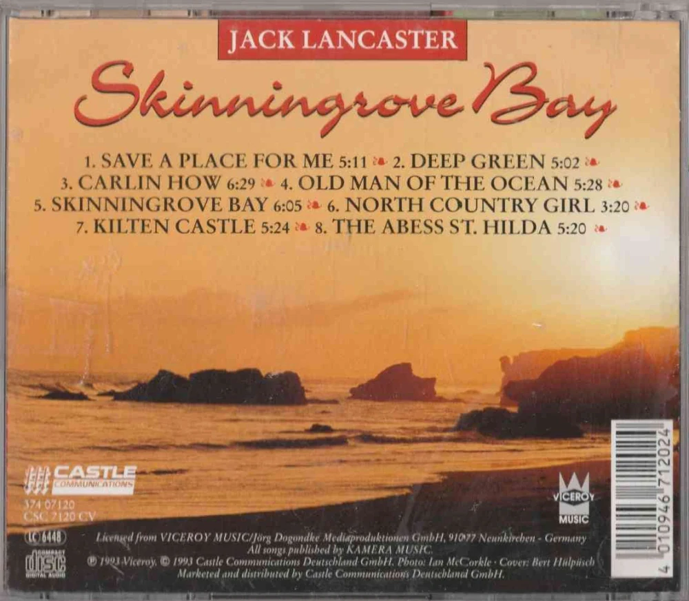 CD Jack Lancaster - Skinningrove Bay