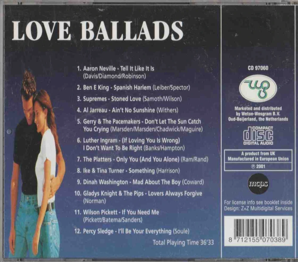 CD Love Ballads