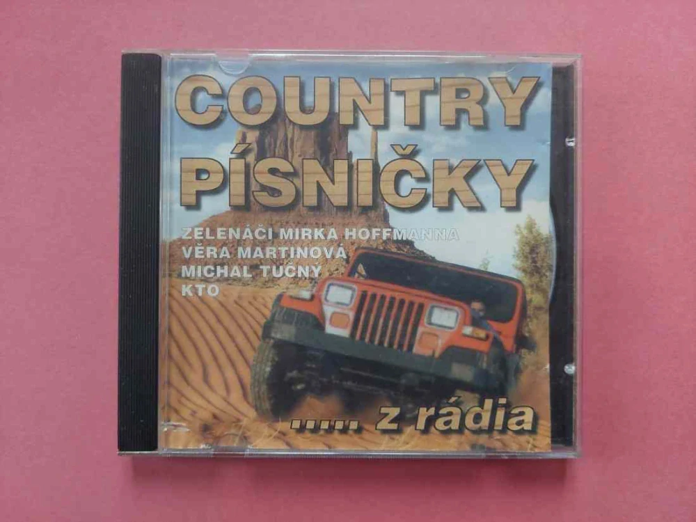 COUNTRY PÍSNIČKY Z RÁDIA , CD