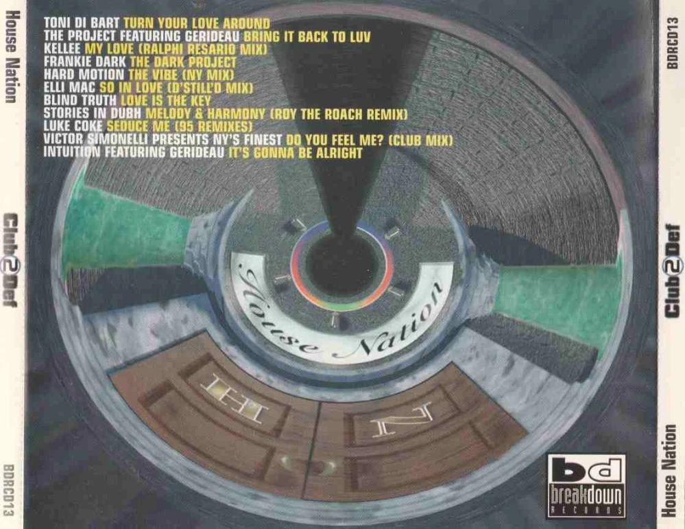 CD House Nation Club 2 Def