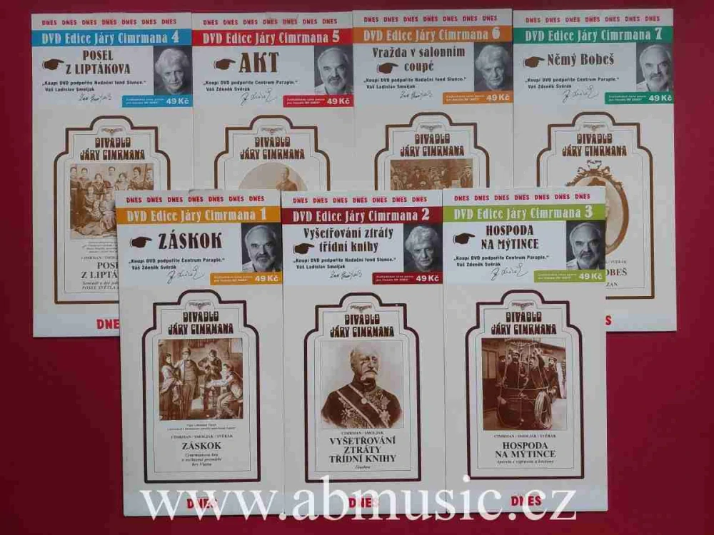 DVD Divadlo Járy Cimrmana Kolekce