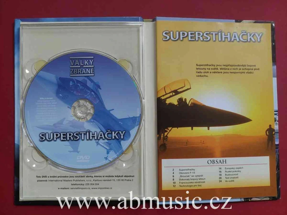 DVD Války a zbraně Superstíhačky