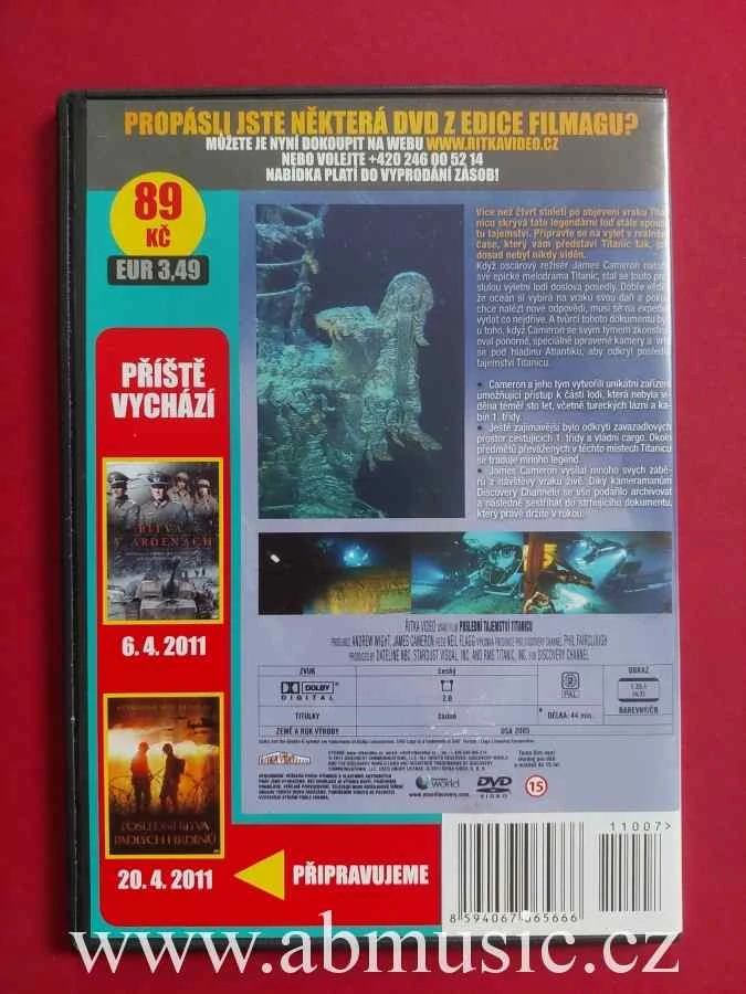 DVD Poslední tajemství Titanicu