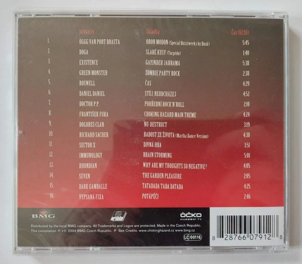 CD Choking Hazard Soundtrack