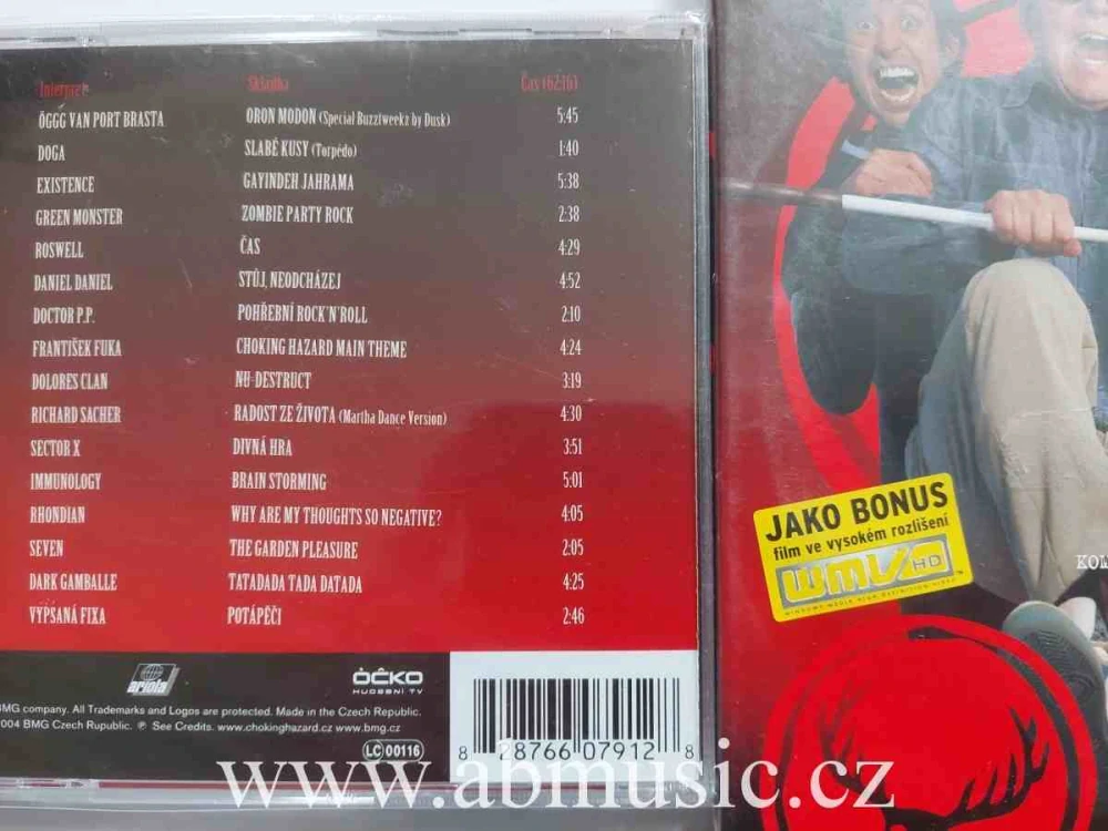 DVD Choking Hazard + CD Soundtrack