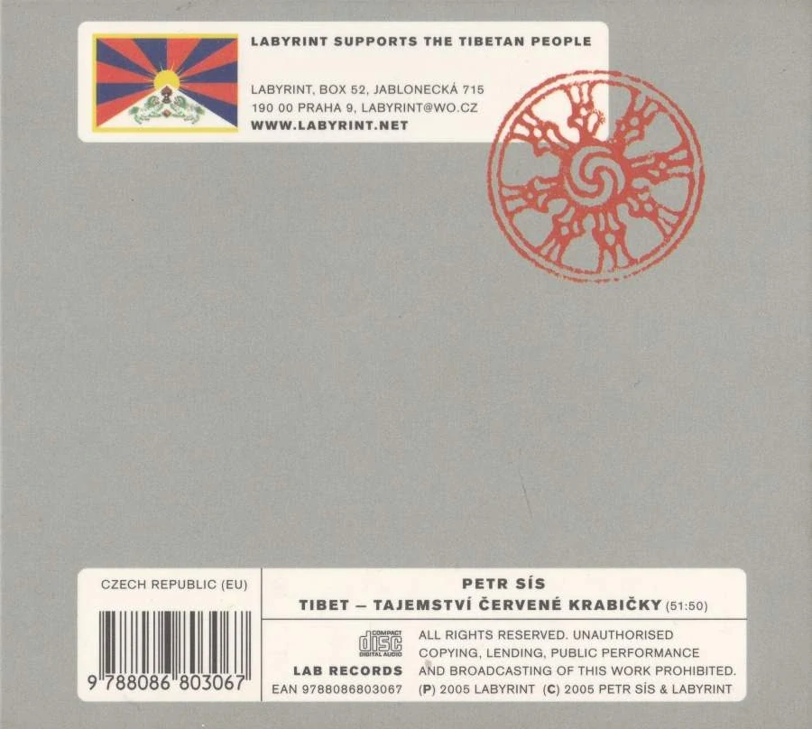 CD Petr Sís - Tibet Tajemství červené krabičky