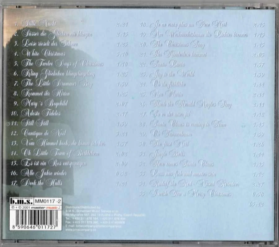 CD Mezinárodní vánoční koledy - Klavír Henrik Schouw