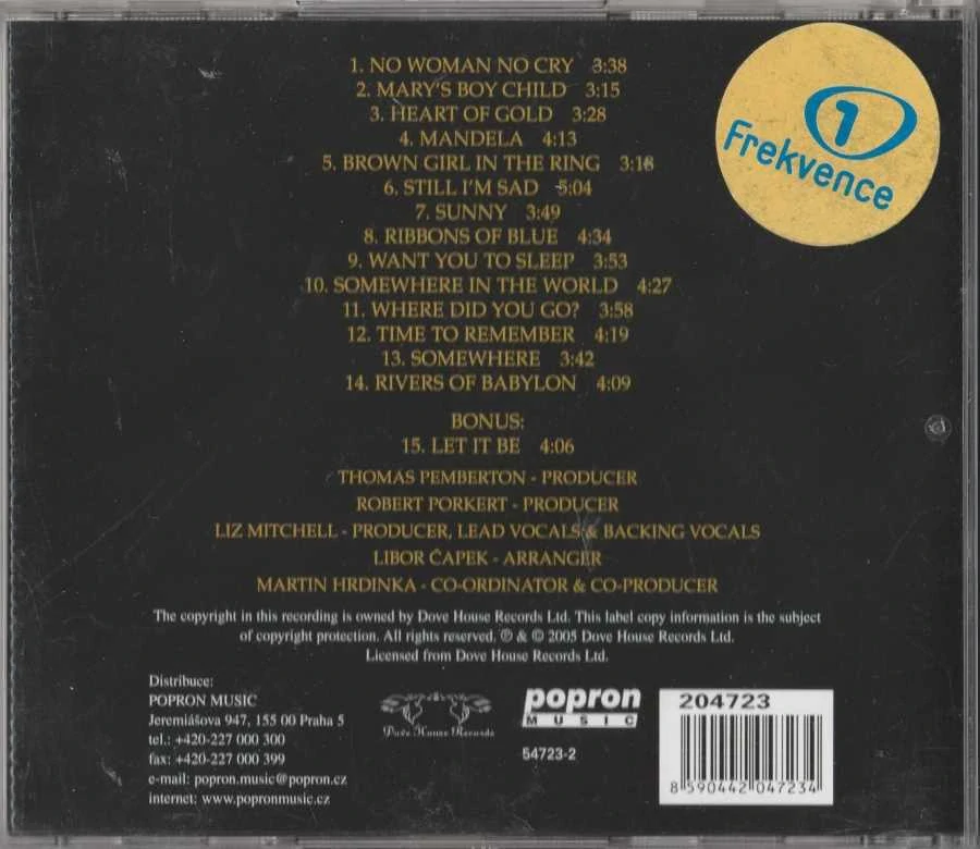 CD Liz Mitchell Sings The Hits Of Boney M.