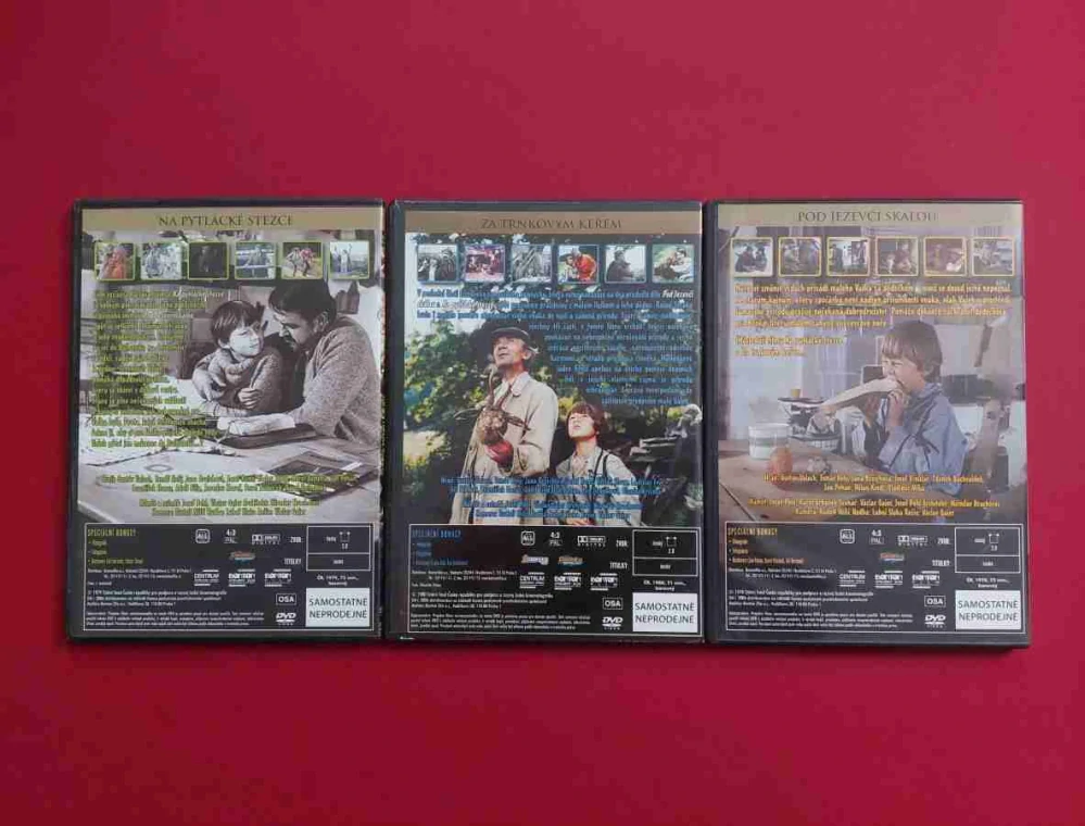 3 DVD Tomáš Holý - Edice Zlatá kolekce