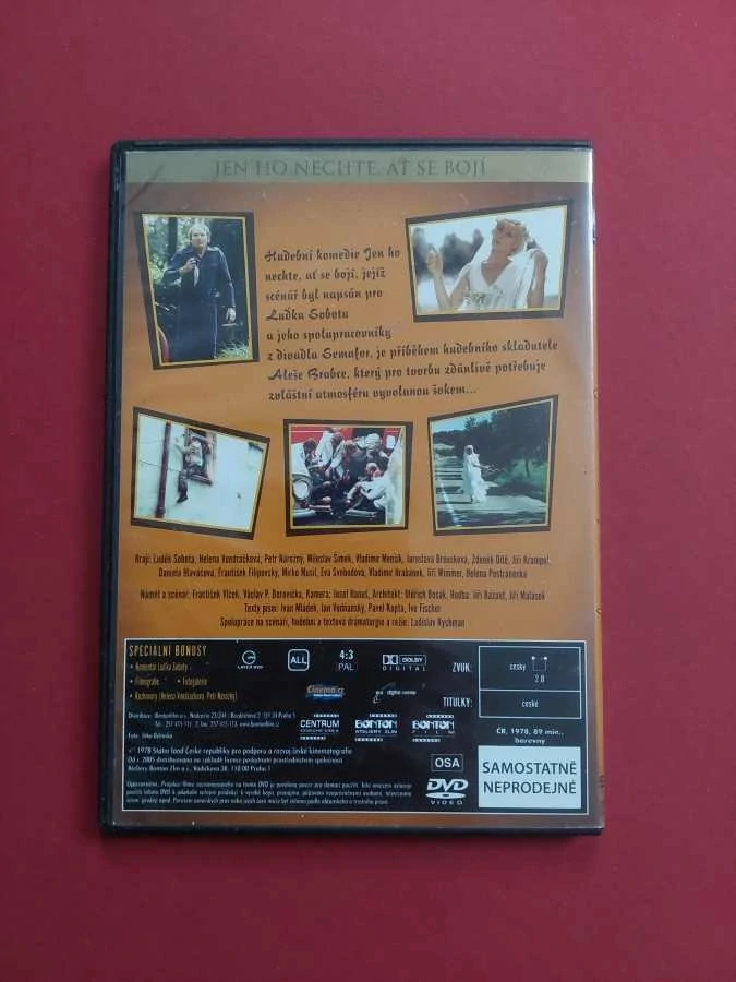 DVD Jen ho nechte ať se bojí - Luděk Sobota 