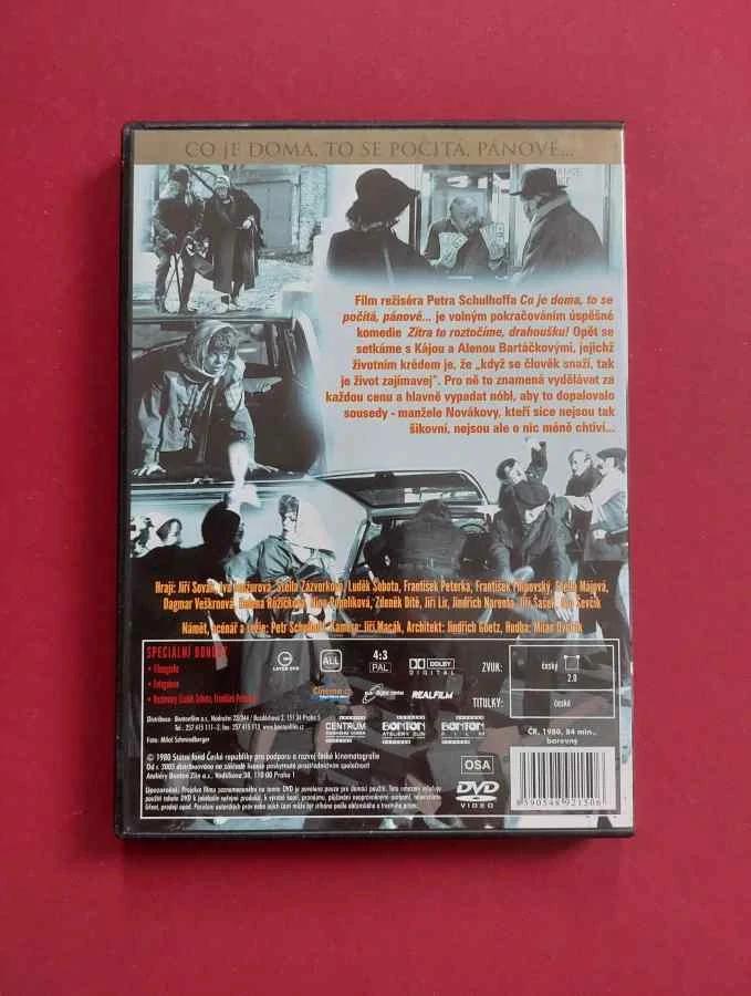 DVD Co je doma, to se počítá, pánové