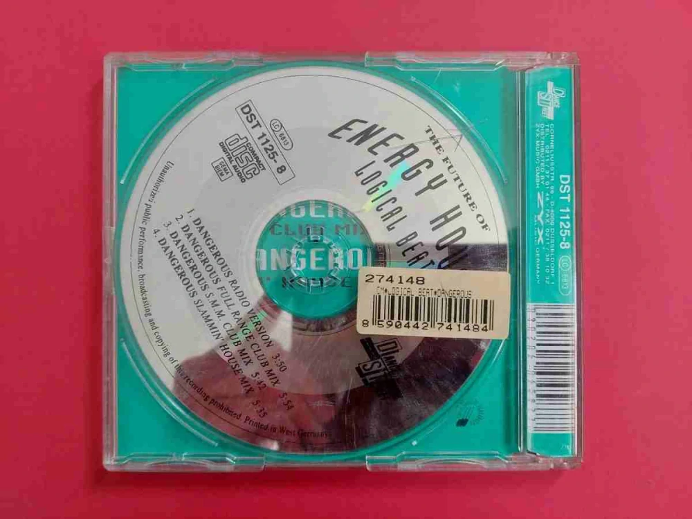 CD Single Energy House - Logical Beat Dangerous
