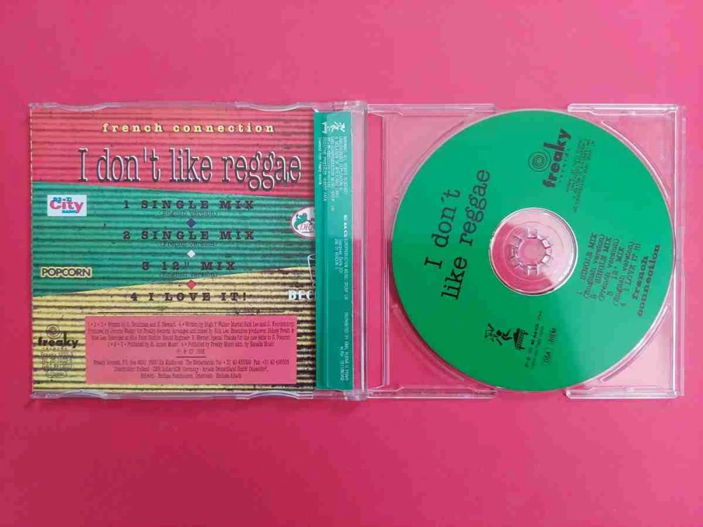 CD Maxi Single French Connection - I don't like reggae