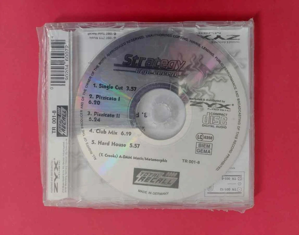 CD Maxi Single Strategy - High Energy