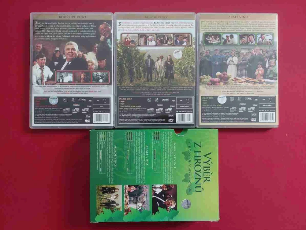 DVD Výběr z hroznů kolekce Bouřlivé víno
