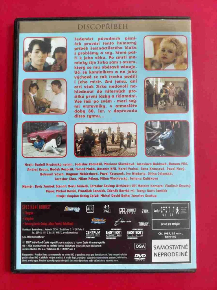 DVD Discopříběh Zlatá kolekce českých filmů