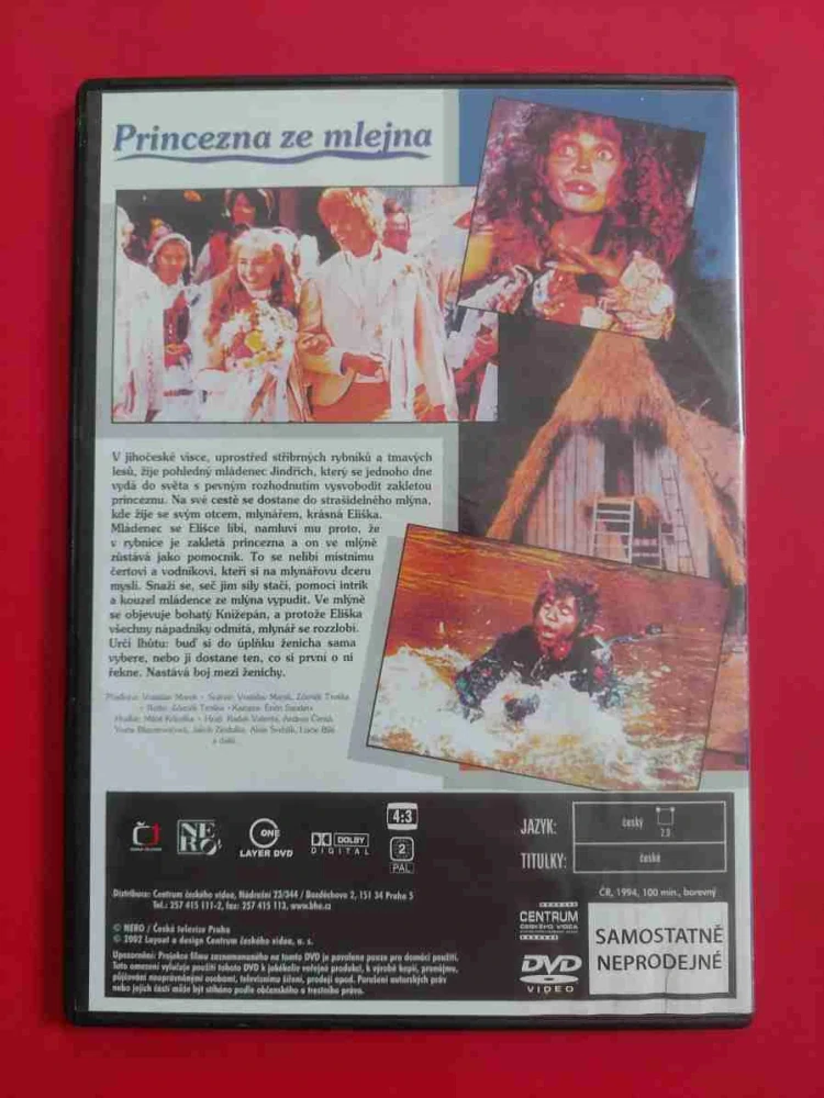 DVD Princezna ze mlejna