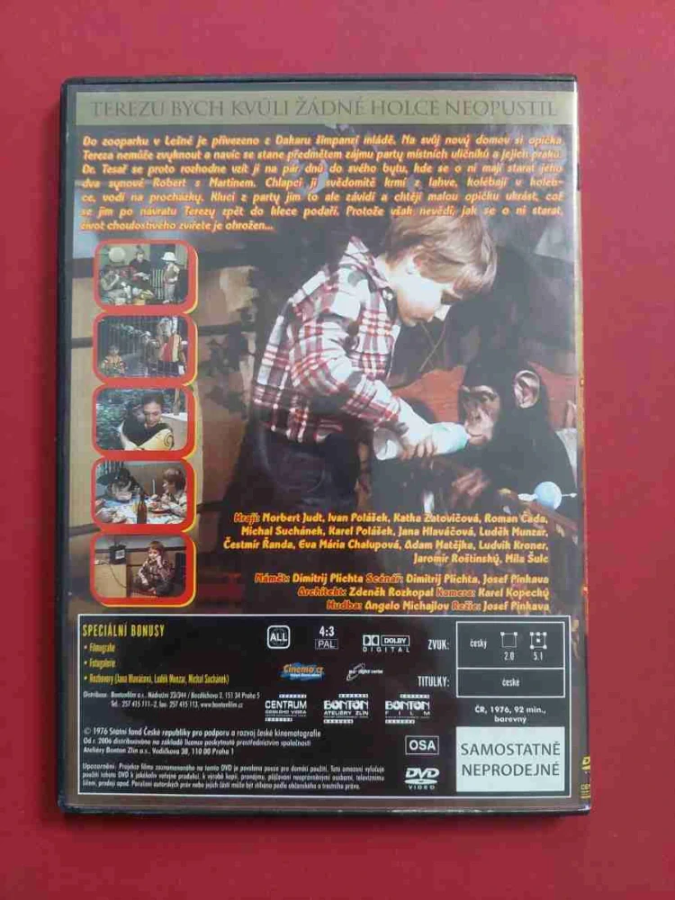 DVD Terezu bych kvůli žádné holce neopustil