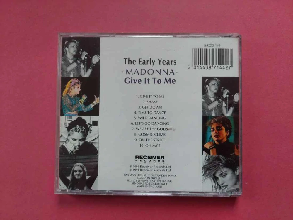 CD Madonna The Early Years - Give It To Me