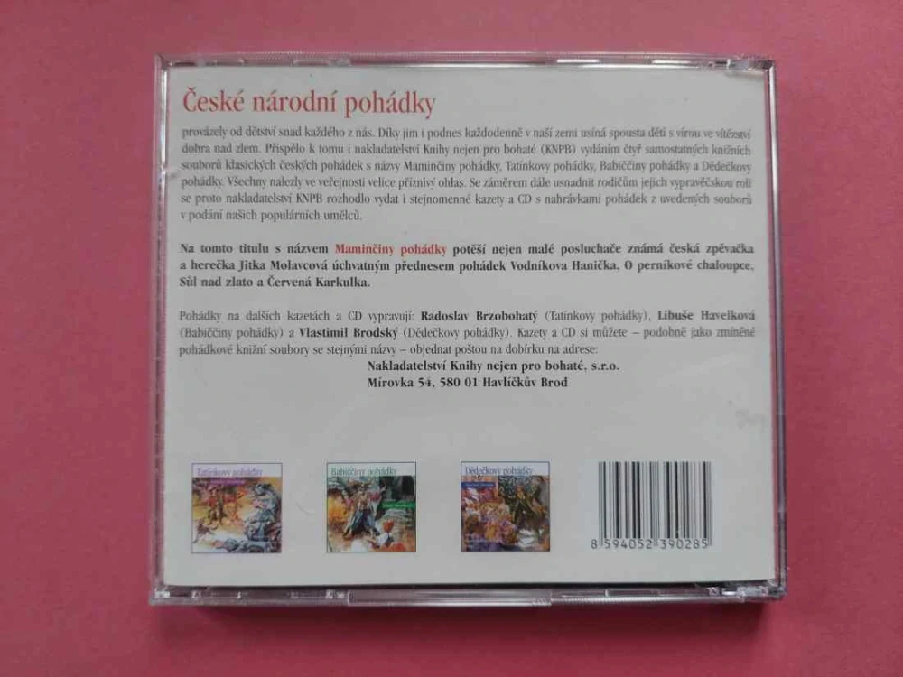CD Maminčiny pohádky - České národní pohádky