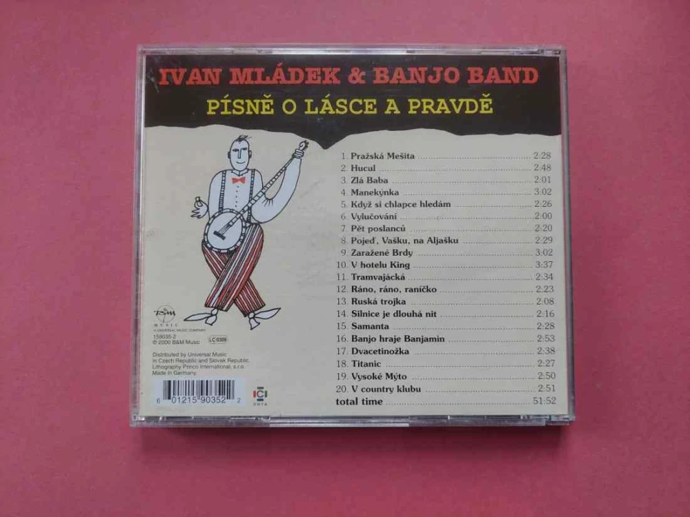 CD Ivan Mládek & Banjo Band - Písně o lásce a pravdě