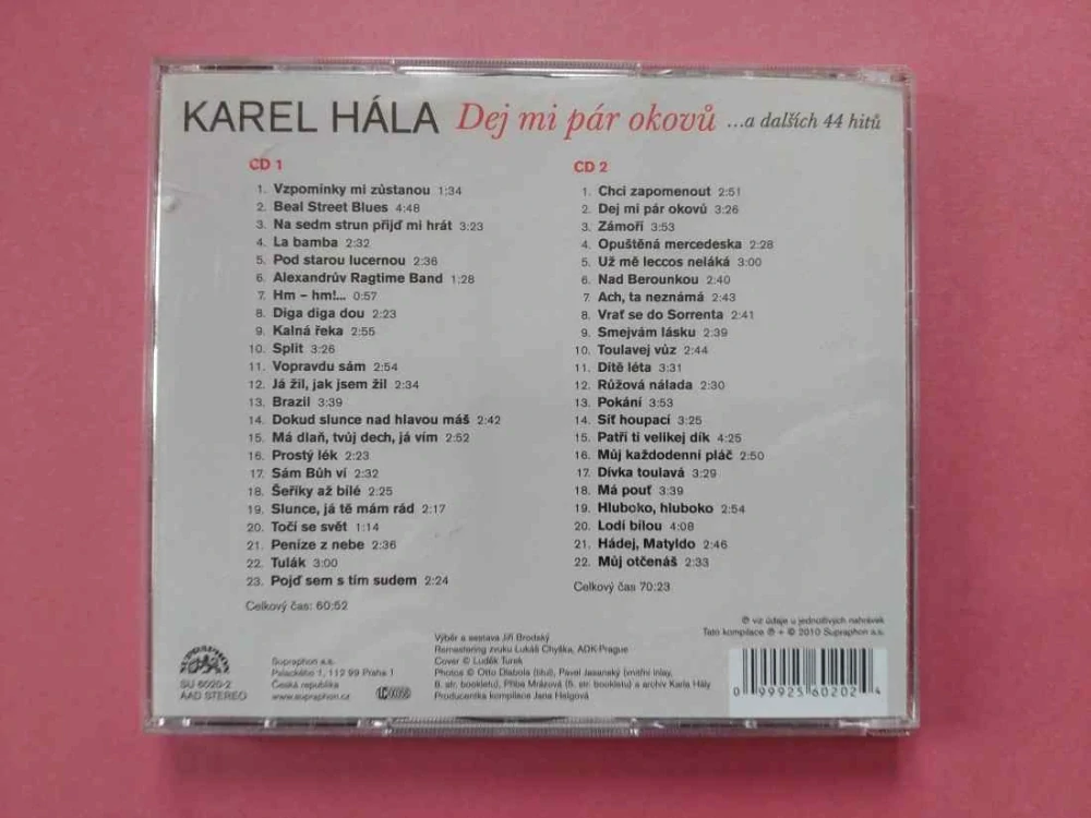 CD Karel Hála - Dej mi pár okovů