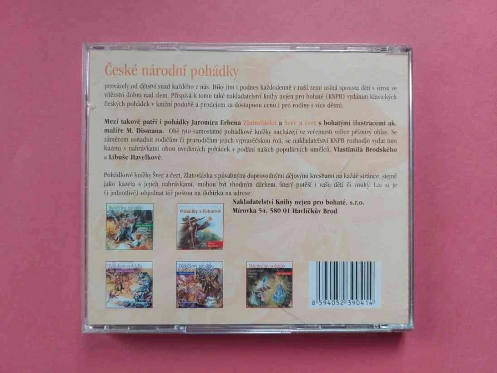 CD Zlatovláska - Švec a čert