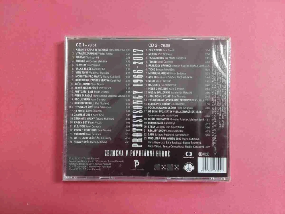 CD Protestsongy 1966-2017