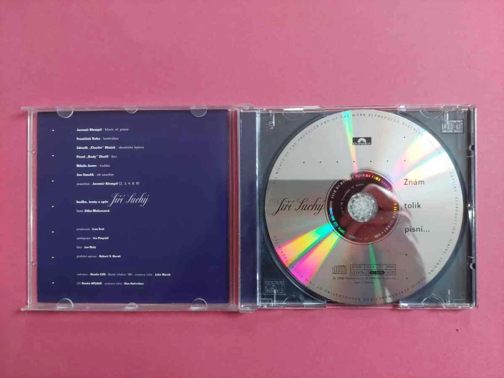 CD Jiří Suchý - Znám tolik písní...