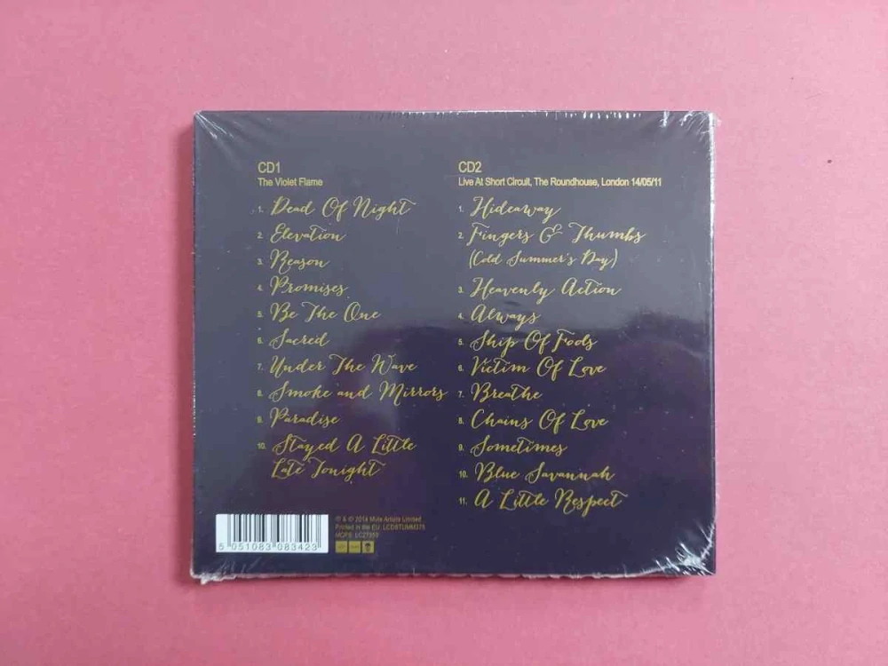 CD Erasure - The Violet Flame