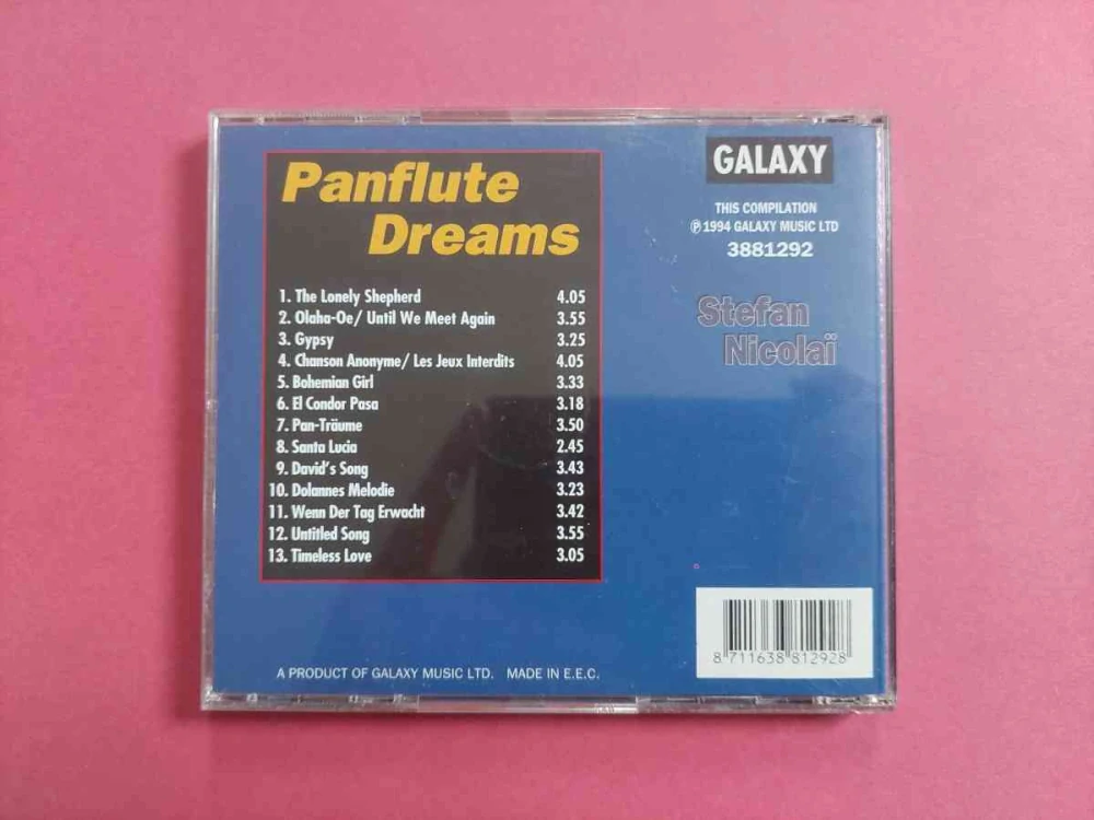 CD Panflute Dreams - Stefan Nicolai