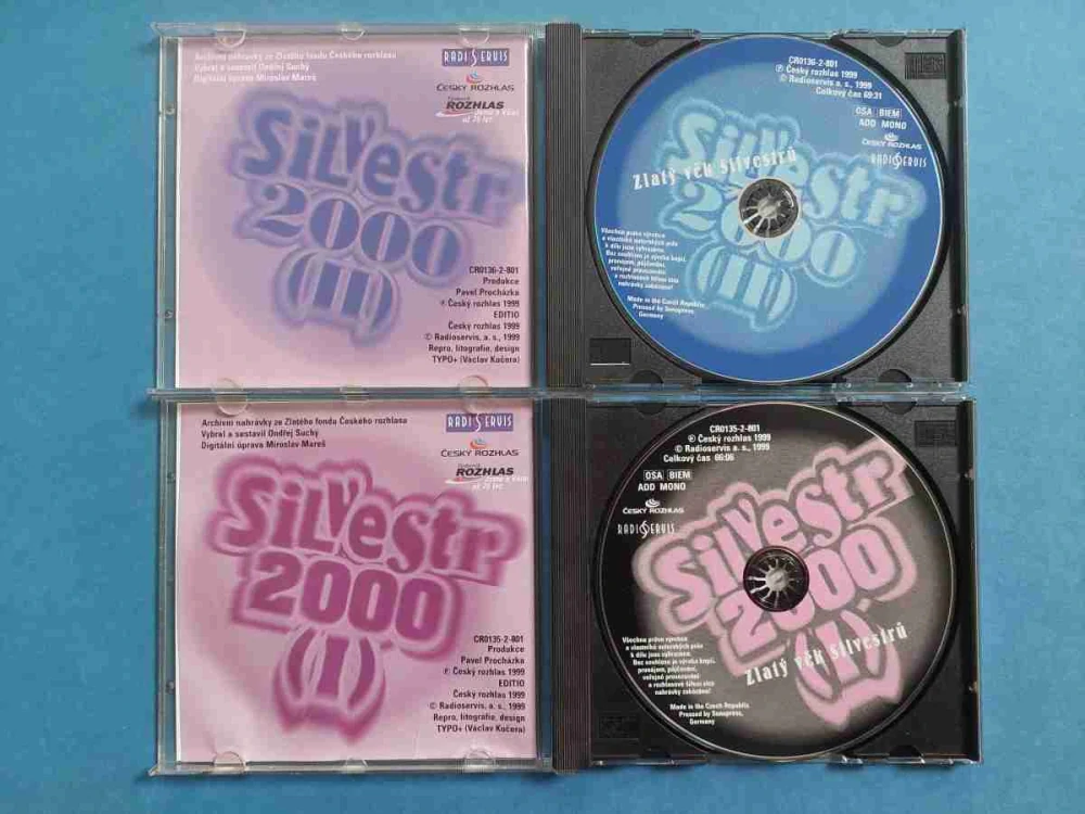 CD Silvestr 2000 1+2 Zlatý Věk Silvestrů